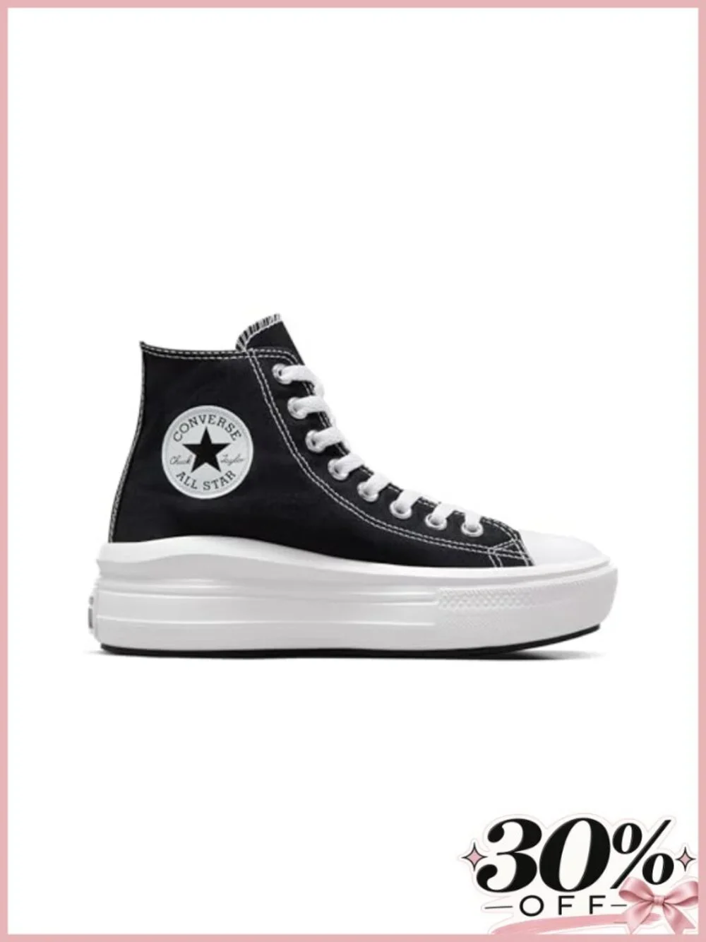Canvas Platform High Top Sneaker with Cushioned Insole